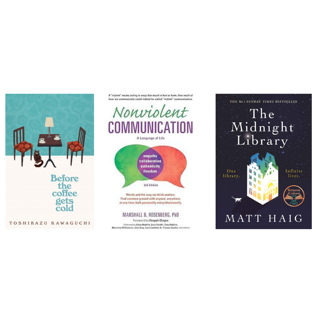 Buy Combo- Before the Coffee Gets Cold + Nonviolent Communication + The Midnight Library (paperback)