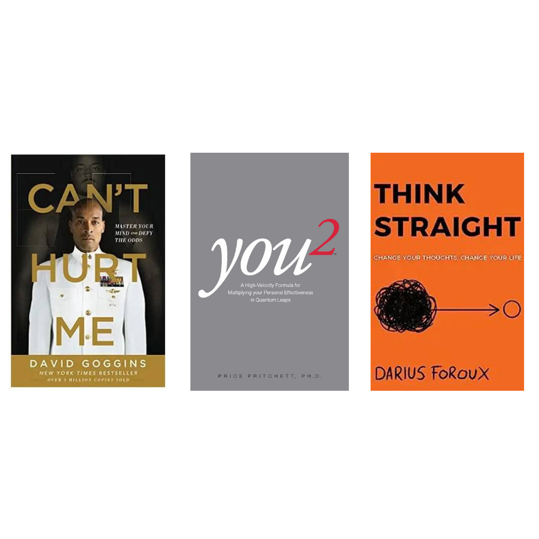 Buy Combo- Can't Hurt Me + You2 + Think Straight (paperback)