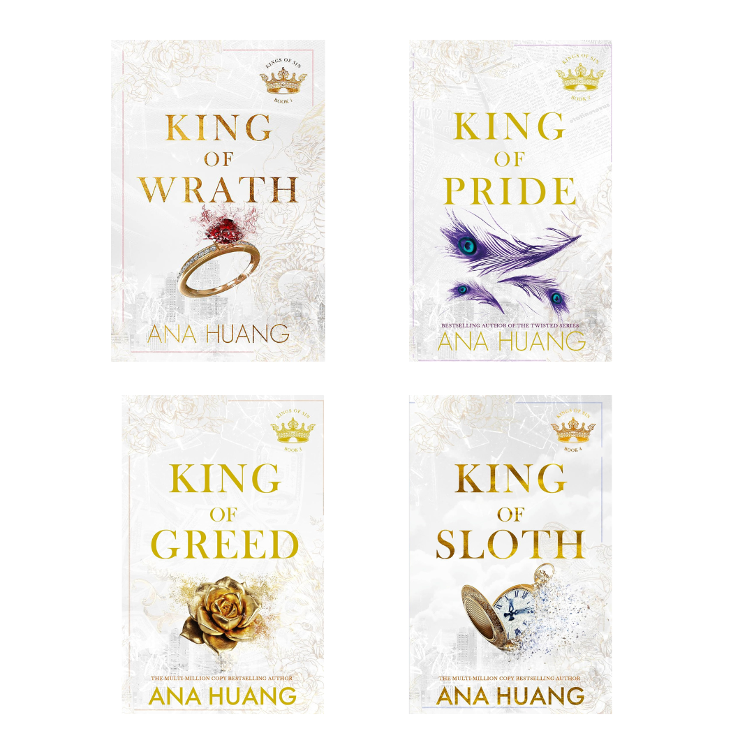 Buy Combo- King of Wrath + King Of Pride + King of Greed + King of Sloth (paperback) by Ana Huang