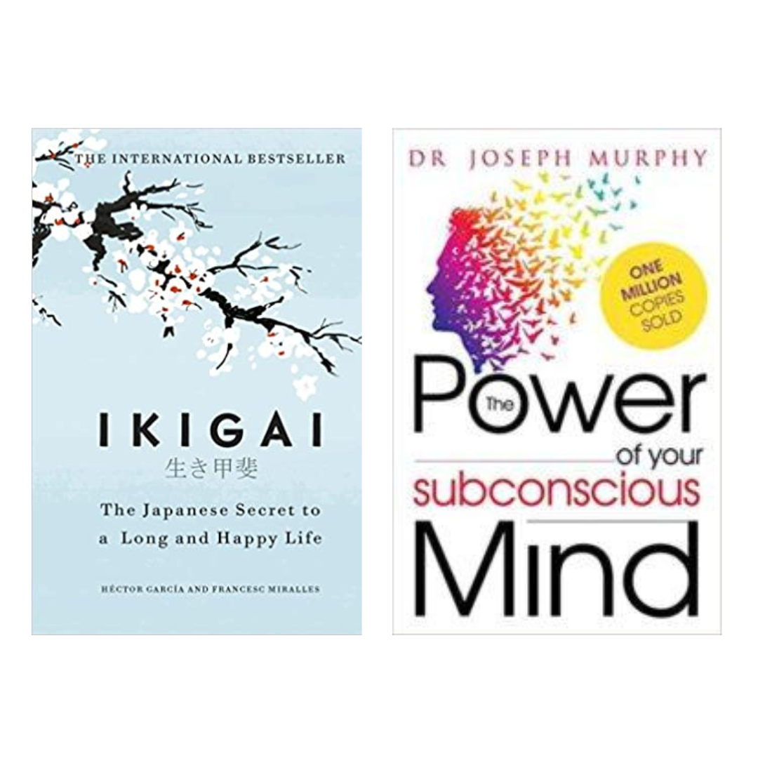 Buy Combo- Ikigai + The Power Of Your Subconscious Mind (paperback)