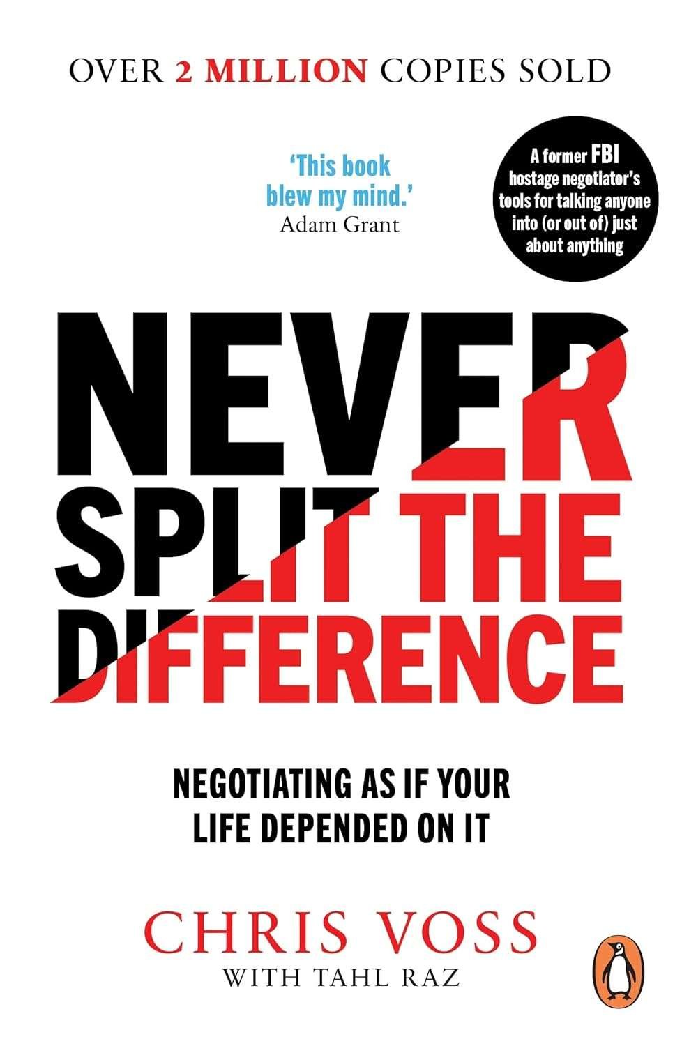 Buy Never Split the Difference by Chris Voss (paperback)
