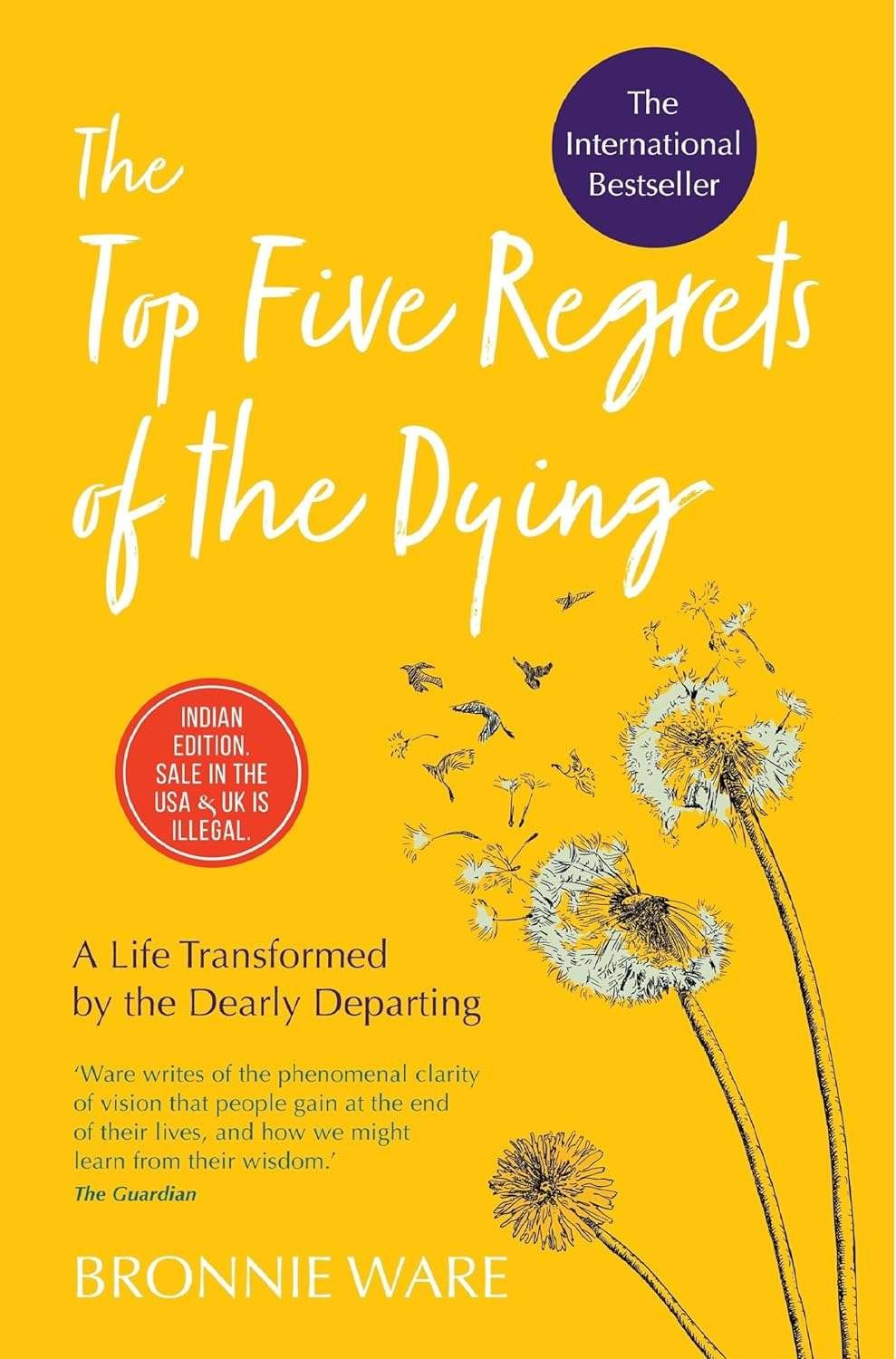 Buy The Top Five Regrets Of The Dying by WARE BRONNIE (paperback)