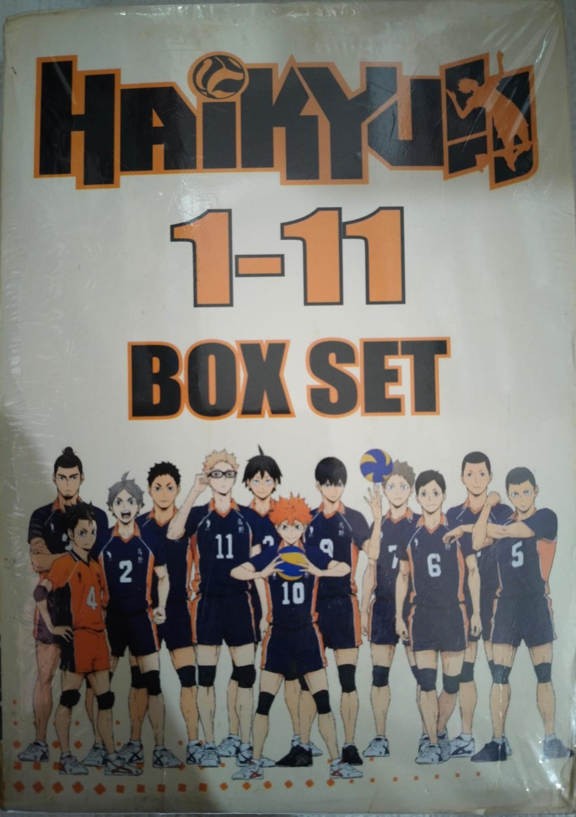 Buy Haikyu, Box set (01-11) by Haruichi Furudate