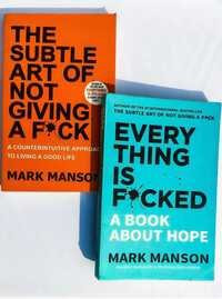 Buy (COMBO) The Subtle Art of Not Giving a F*ck + Everything Is F*cked (Paperback) - Mark Manson
