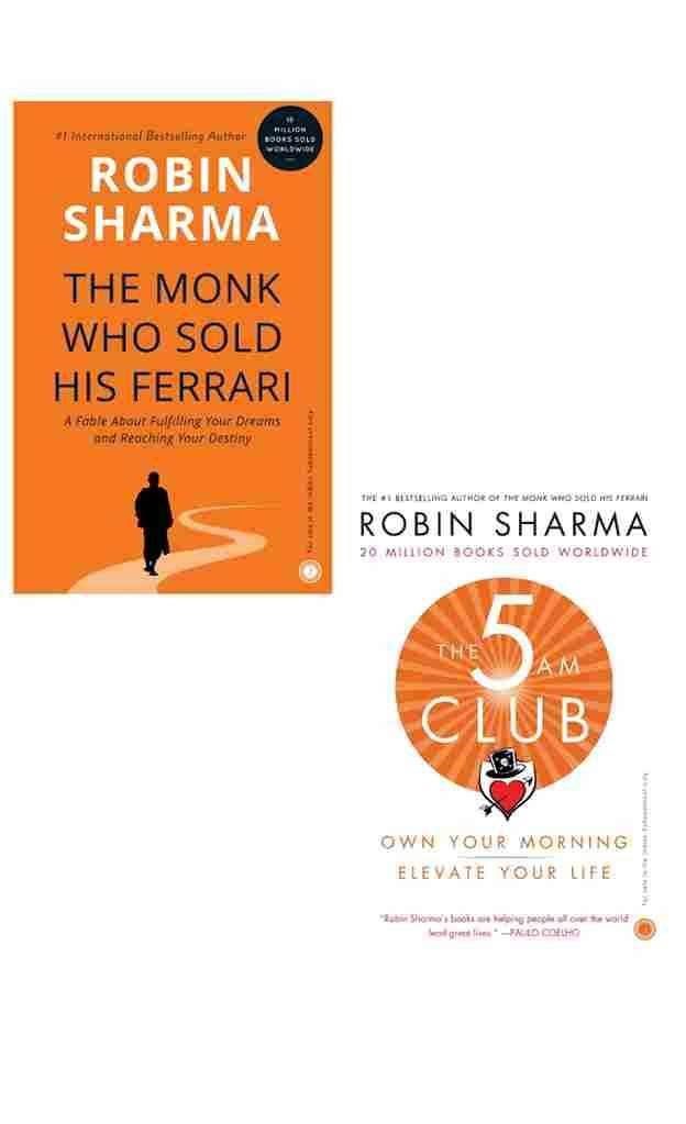 Buy (COMBO) The Monk Who Sold His Ferrari + The 5 AM Club (Paperback)