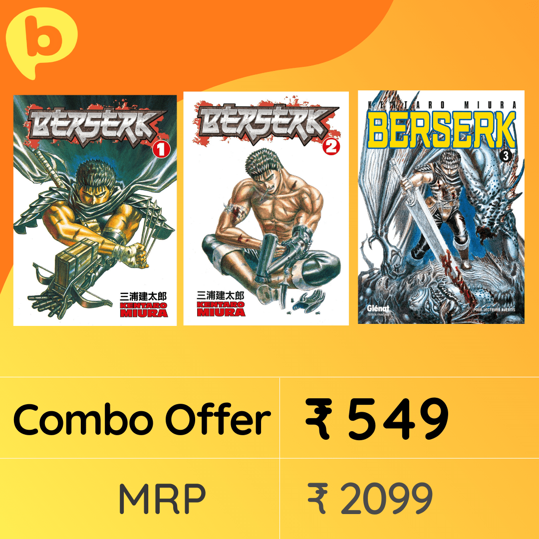 Buy Combo Berserk Volumes 1 to 3 Books (paperback)