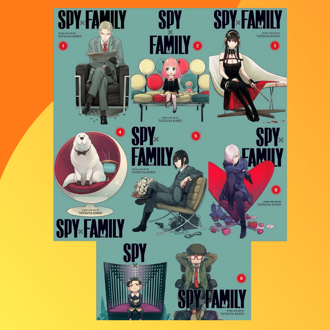 Spy X Family Manga Combo: 8 Books
