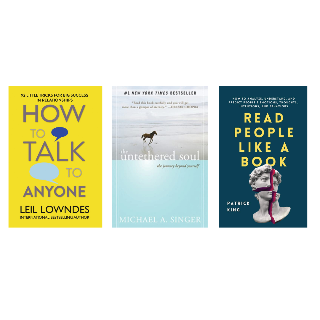 Buy Combo- How to Talk to Anyone +  The Untethered Soul + Read People Like a Book (paperback)