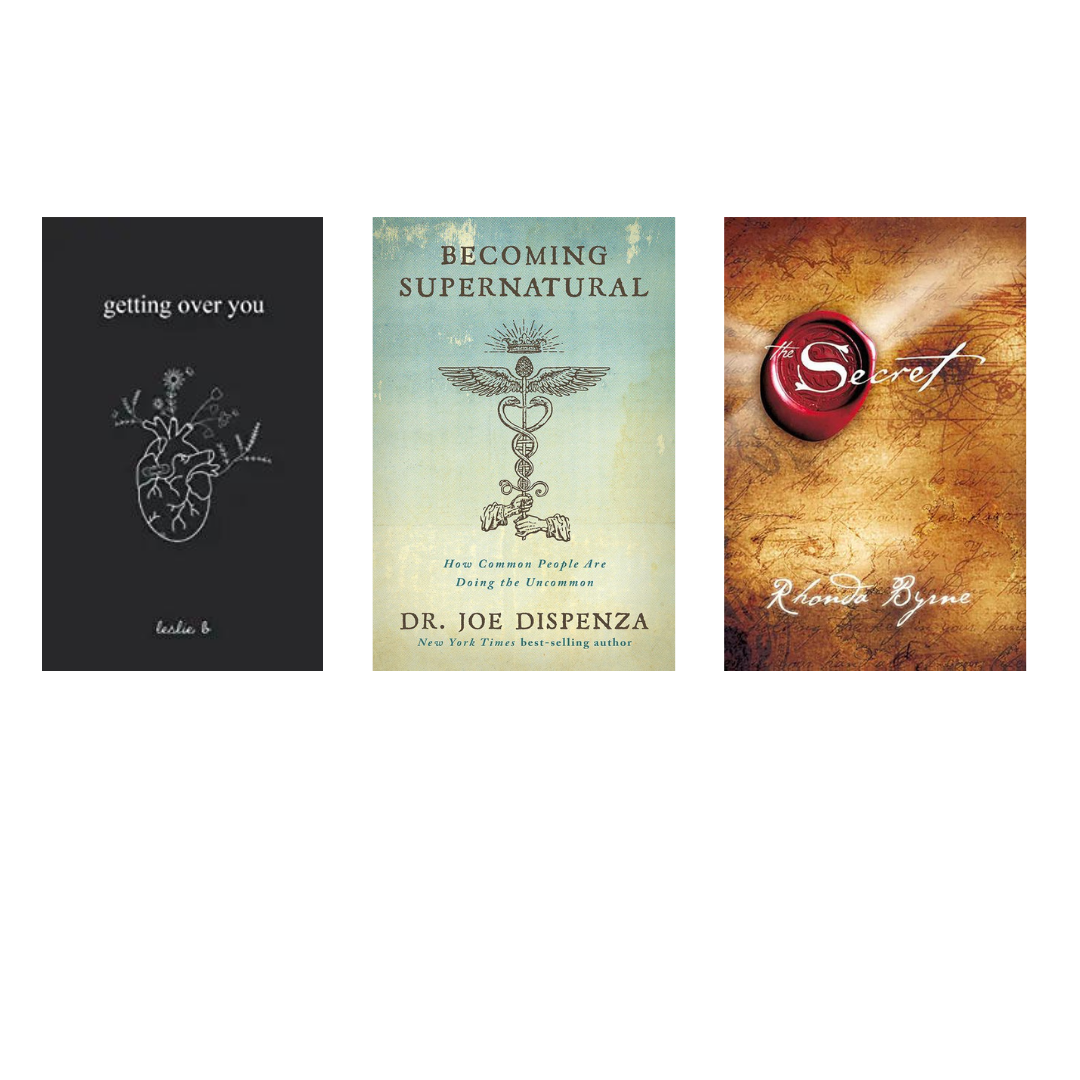 Buy Combo- Getting over you + Becoming Supernatural + The secret (paperback)
