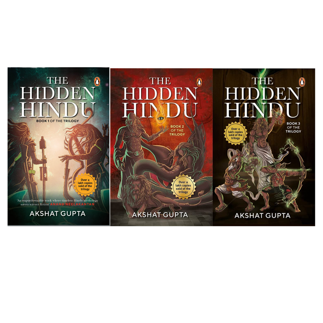 Buy Combo- The Hidden Hindu Trilogy Book 1, Book 2 & Book 3 (paperback)  by Akshat Gupta