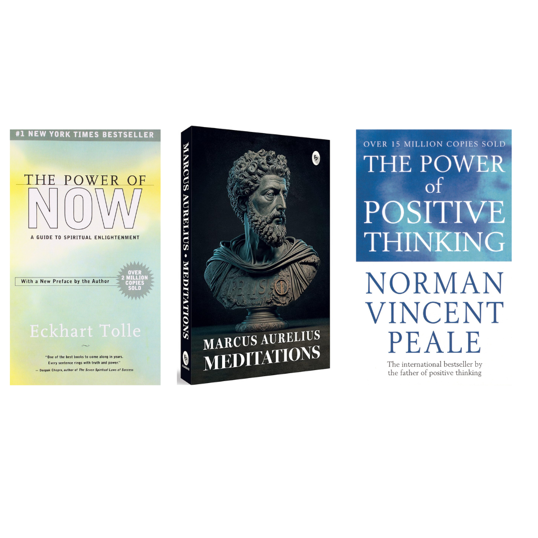 Buy Combo- The Power Of Now + Meditations + The Power of Positive Thinking (paperback)