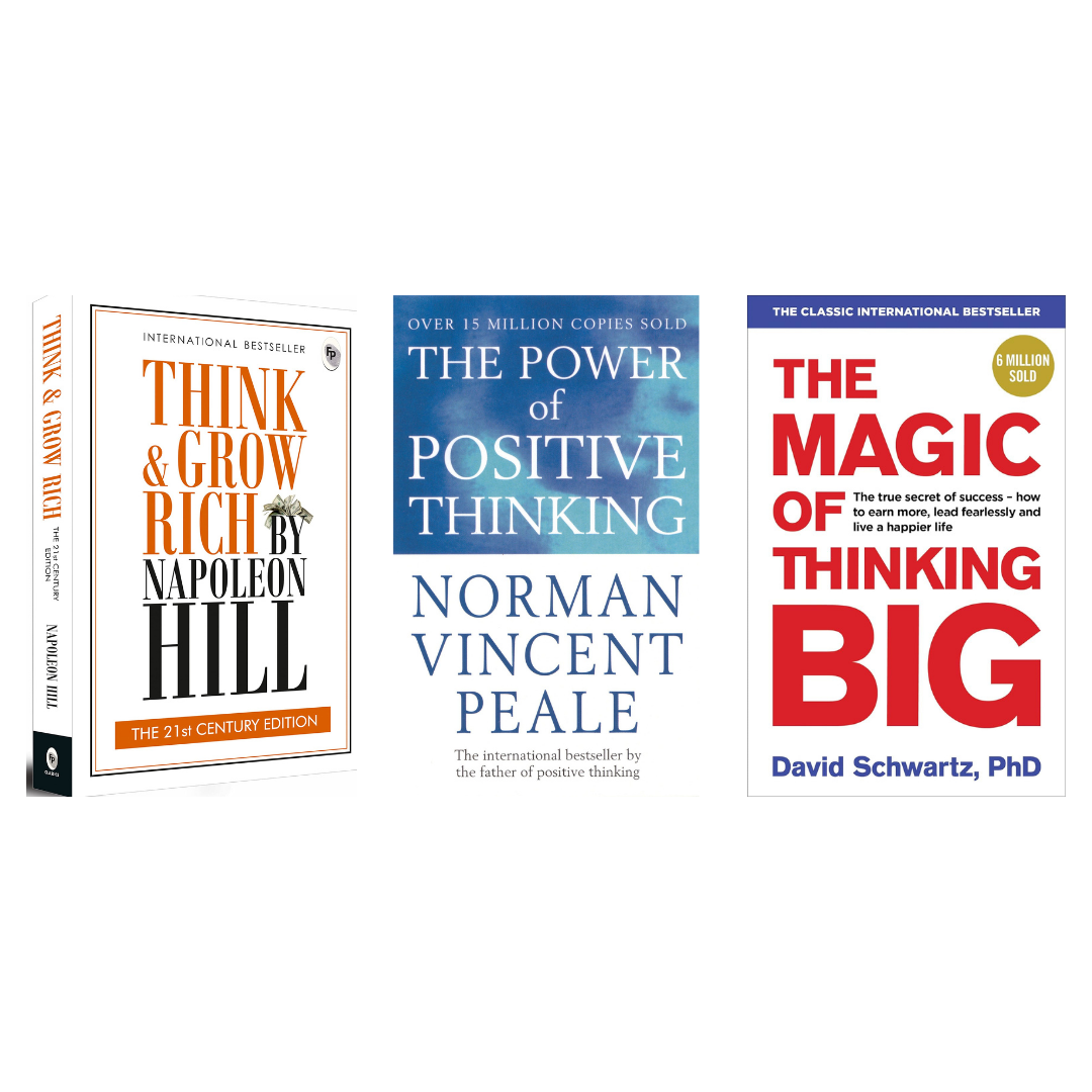 Buy Combo- Think And Grow Rich + The Power of Positive Thinking + The Magic of Thinking Big (paperback)