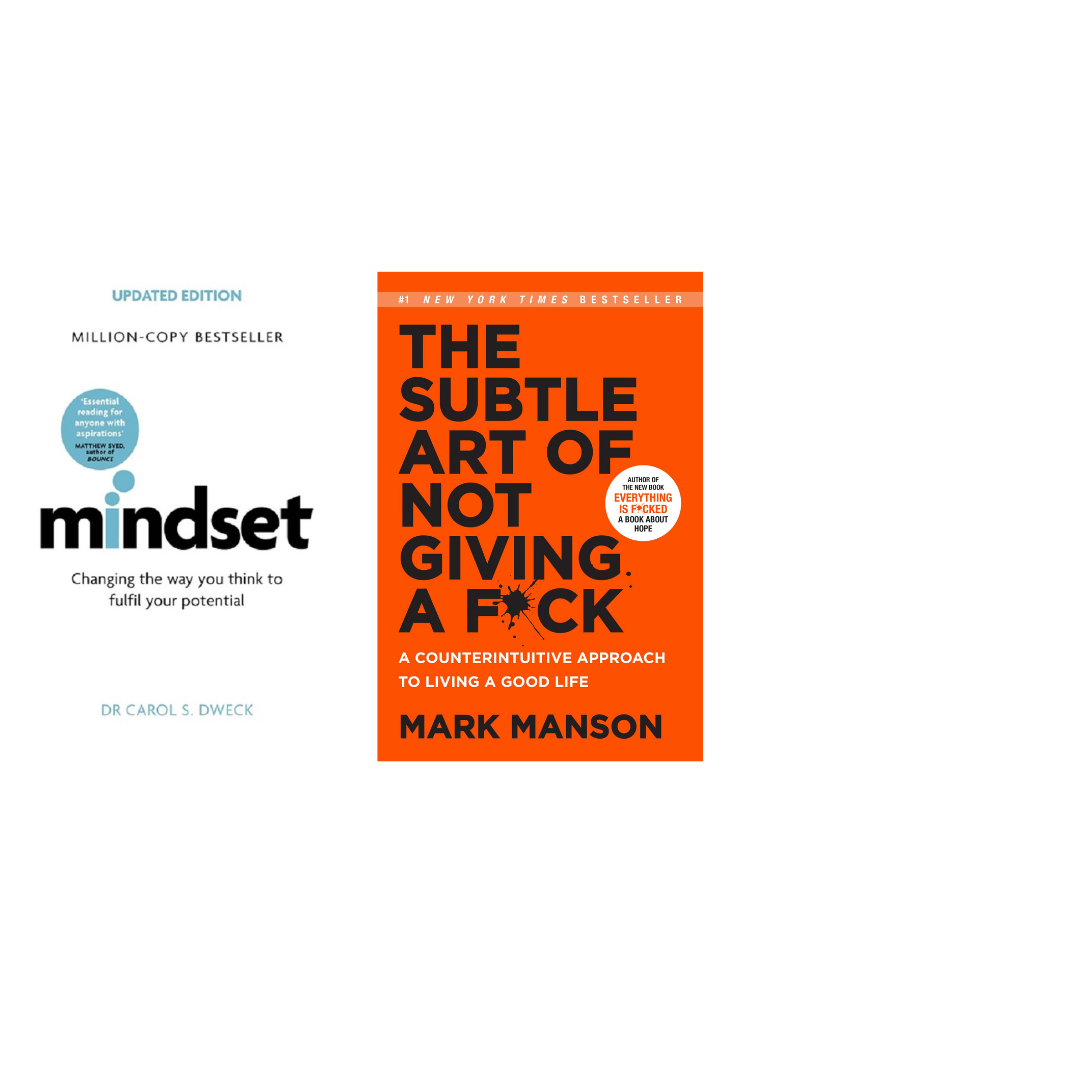 Buy Combo- Mindset + The Subtle Art of not Giving a Fuck (paperback)