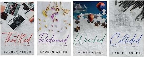 Buy DIRTY AIR SERIES- 4 BOOKS (PAPERBACK) – LAUREN ASHER (Throttled, Collided, Wrecked, Redeemed)