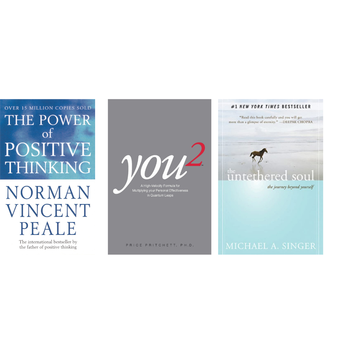 Buy Combo- The Power of Positive Thinking + you2 + he Untethered Soul (paperback)