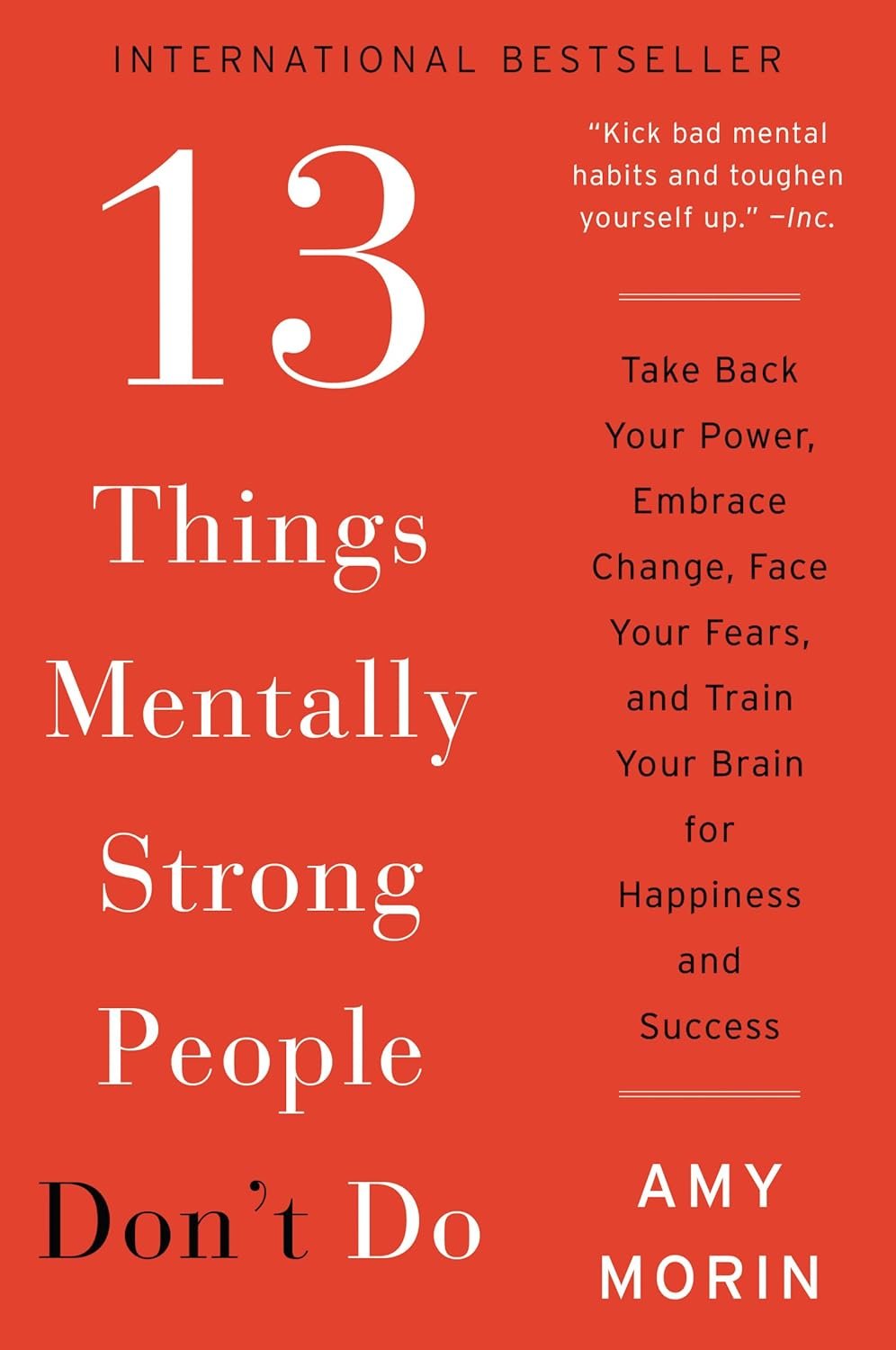 Buy 13 Things Mentally Strong People Don't Do: