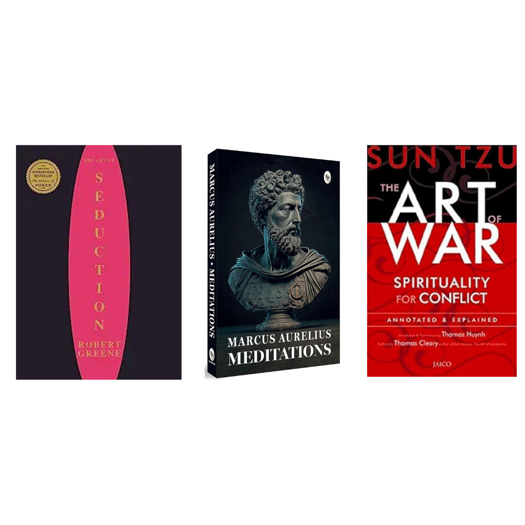 Buy Combo- The Art Of Seduction + Meditations + The Art of War (paperback)