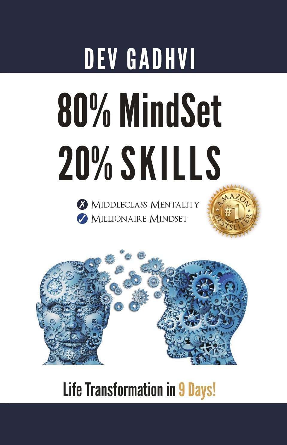 Buy 80% MindSet 20% Skills by Dev Gadhvi (paperback)