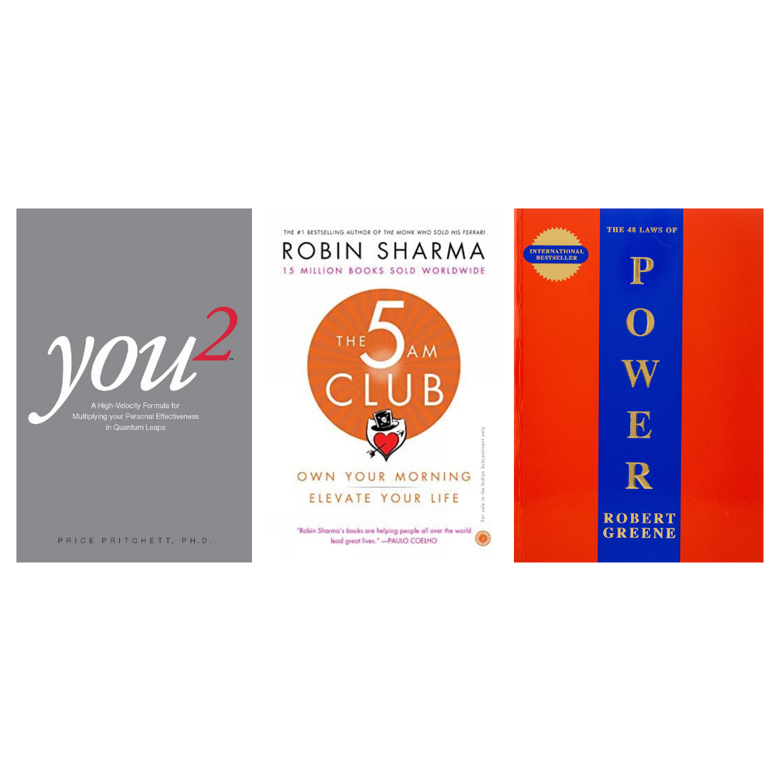 Buy Combo- You2 + The 5 am Club + The 48 Laws Of Power (paperback)