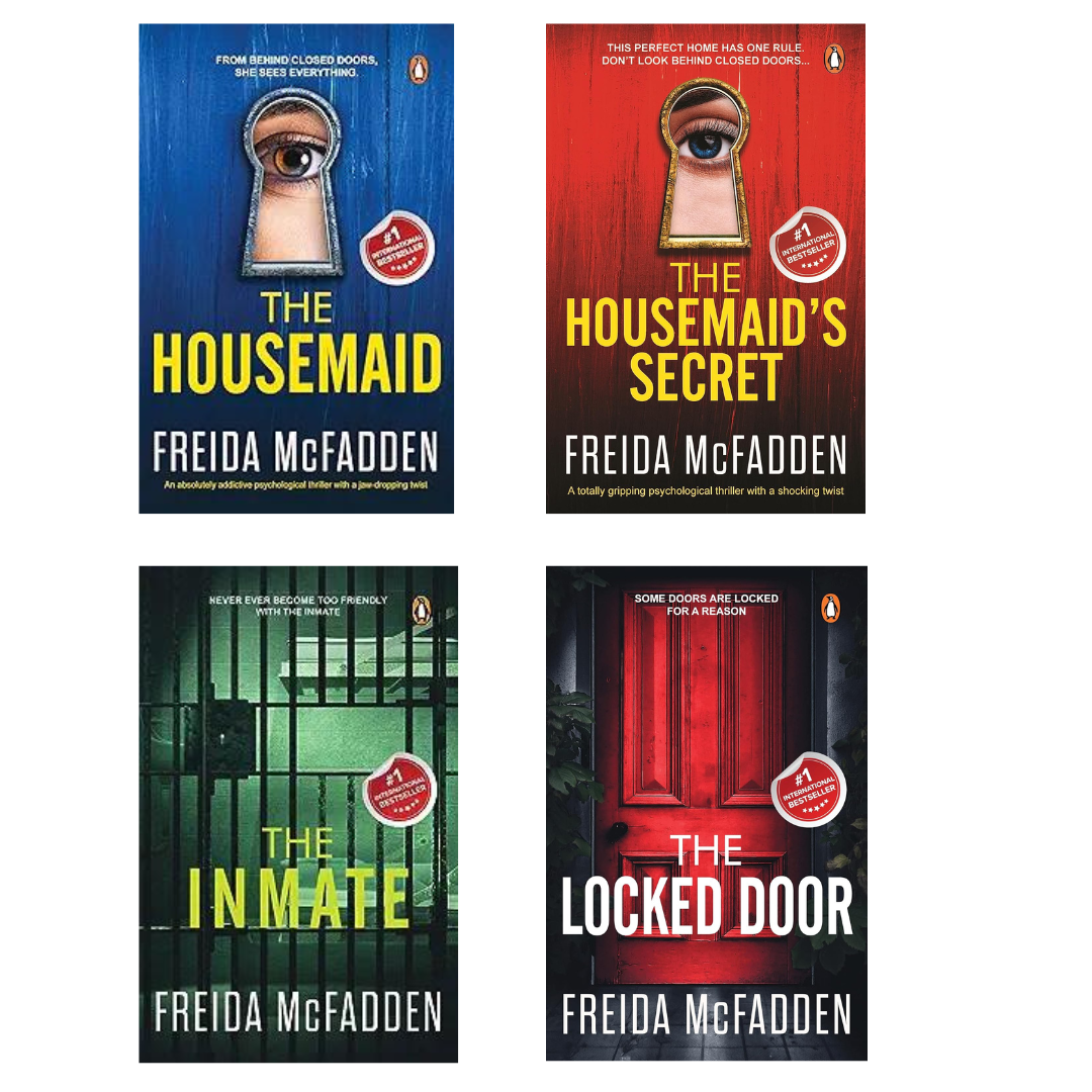 Buy Combo- The Housemaid + The Housemaid's Secret + The Inmate + The Locked Door  (paperback)