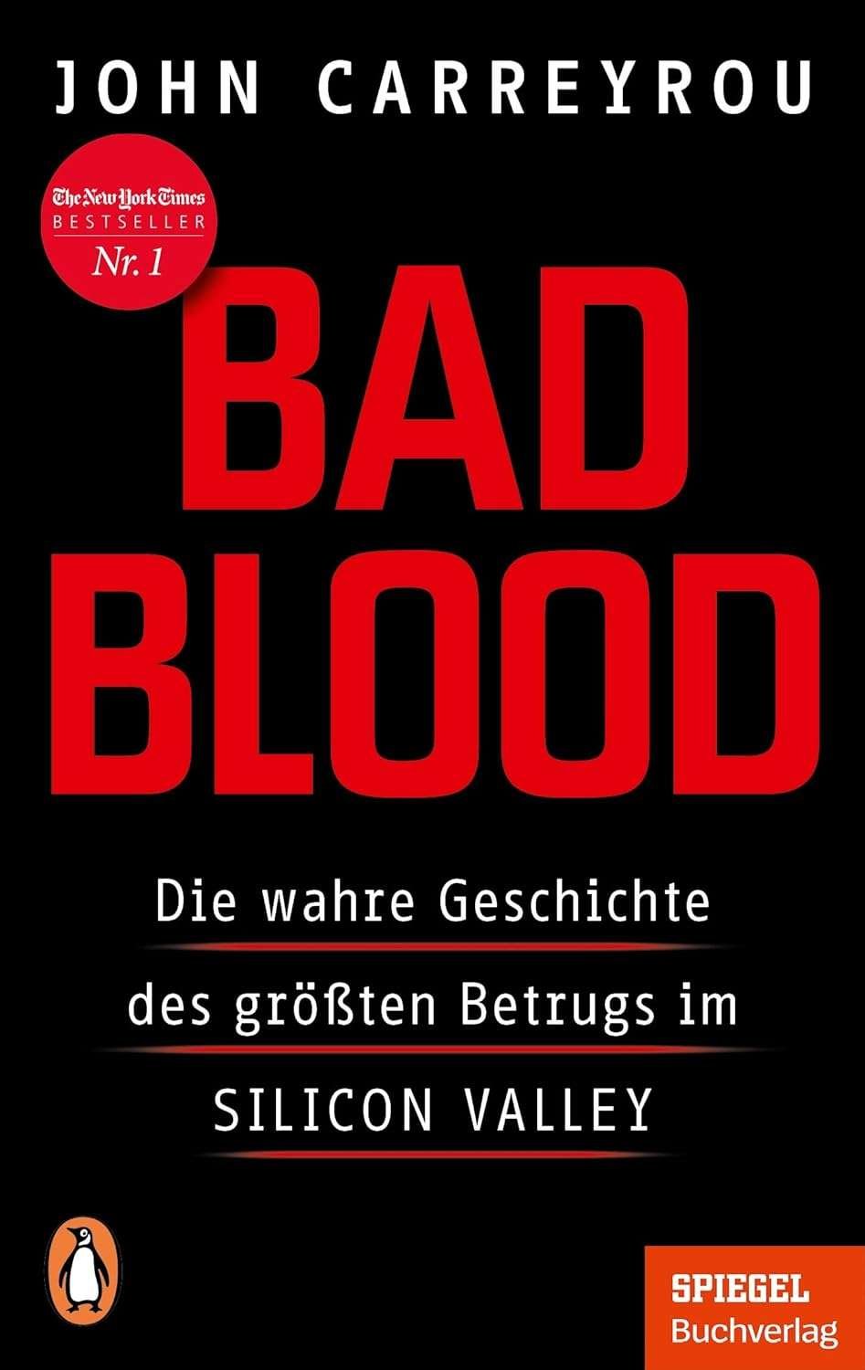 Buy Bad Blood by John Carreyrou (paperback)