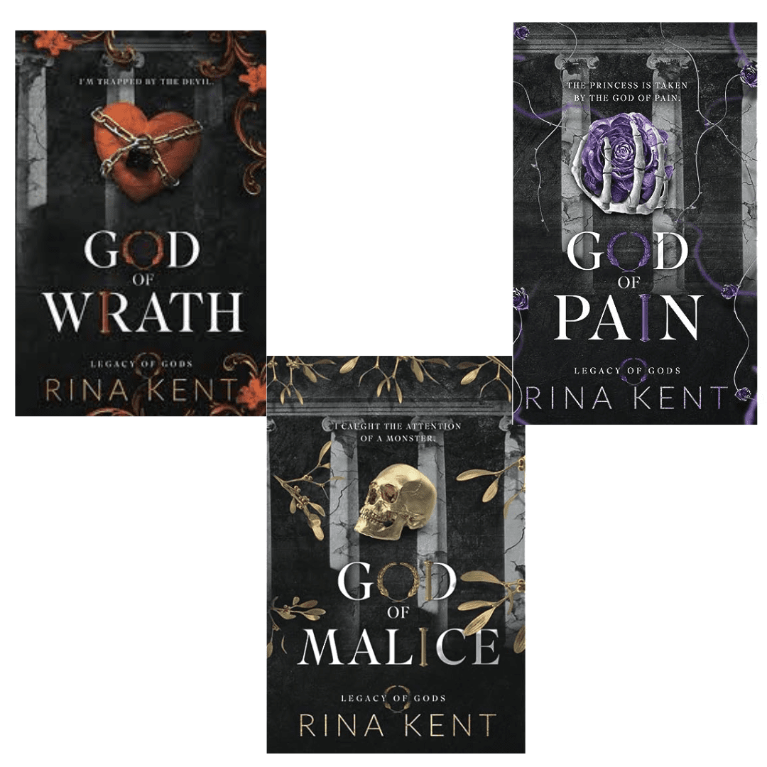 Buy Combo- God of malice + God of pain + God of wrath -by Rina Kent (paperback)