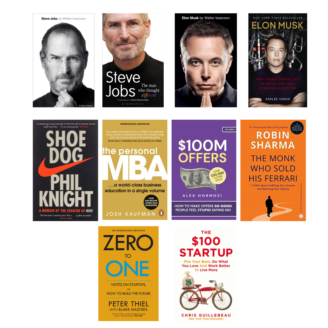 Buy Combo- Entrepreneurs’ 10 Books (paperback) 1