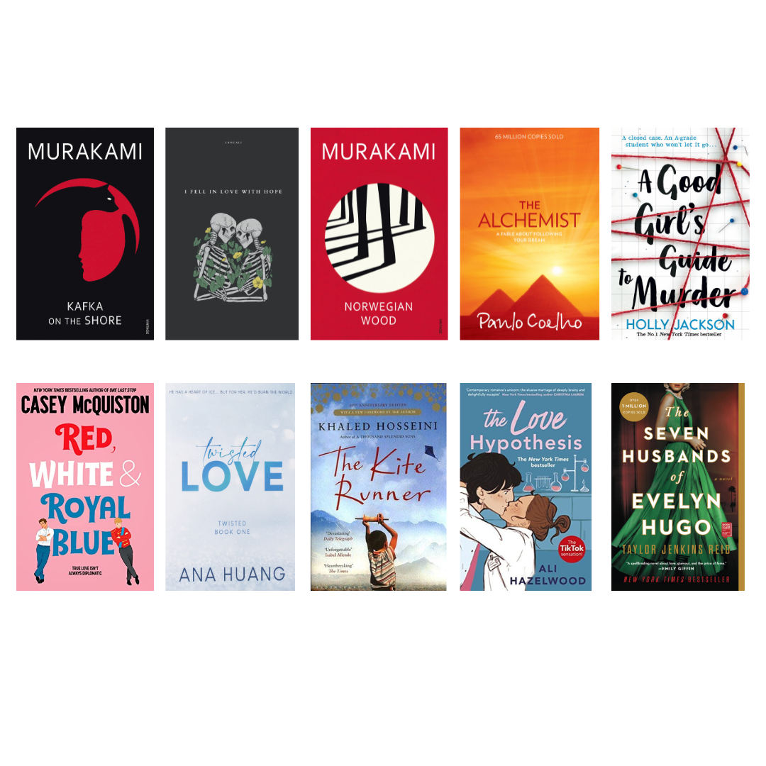 Buy Combo Fiction 10 Books Set 2 (paperback)