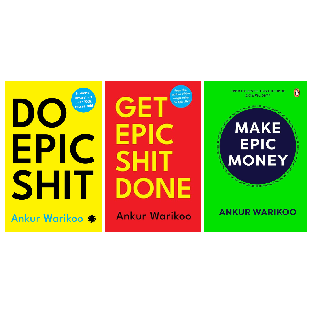 Buy Combo- Ankur Warikoo 3 Books (paperback)