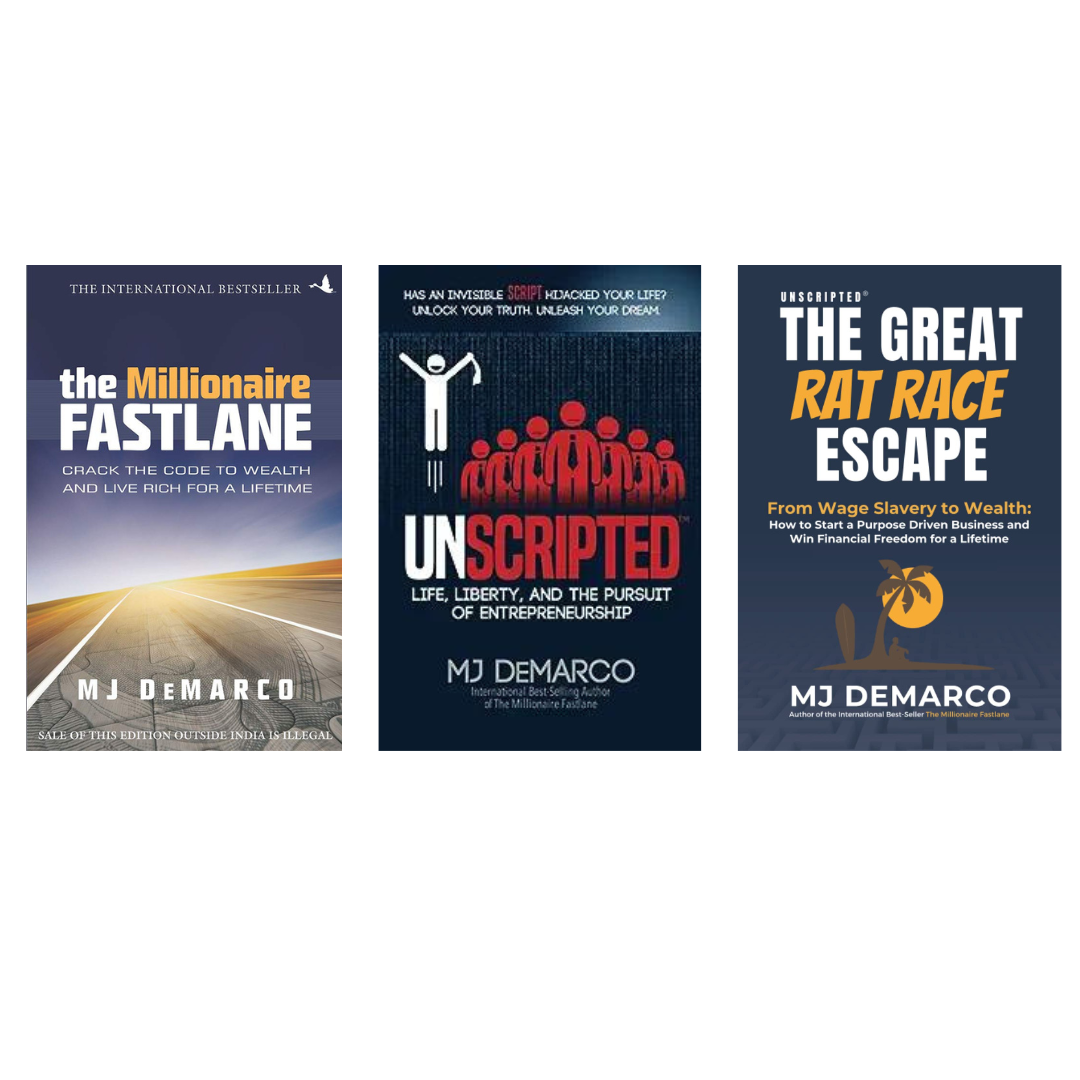 Buy Combo- M J DeMarco 3 Books (paperback)
