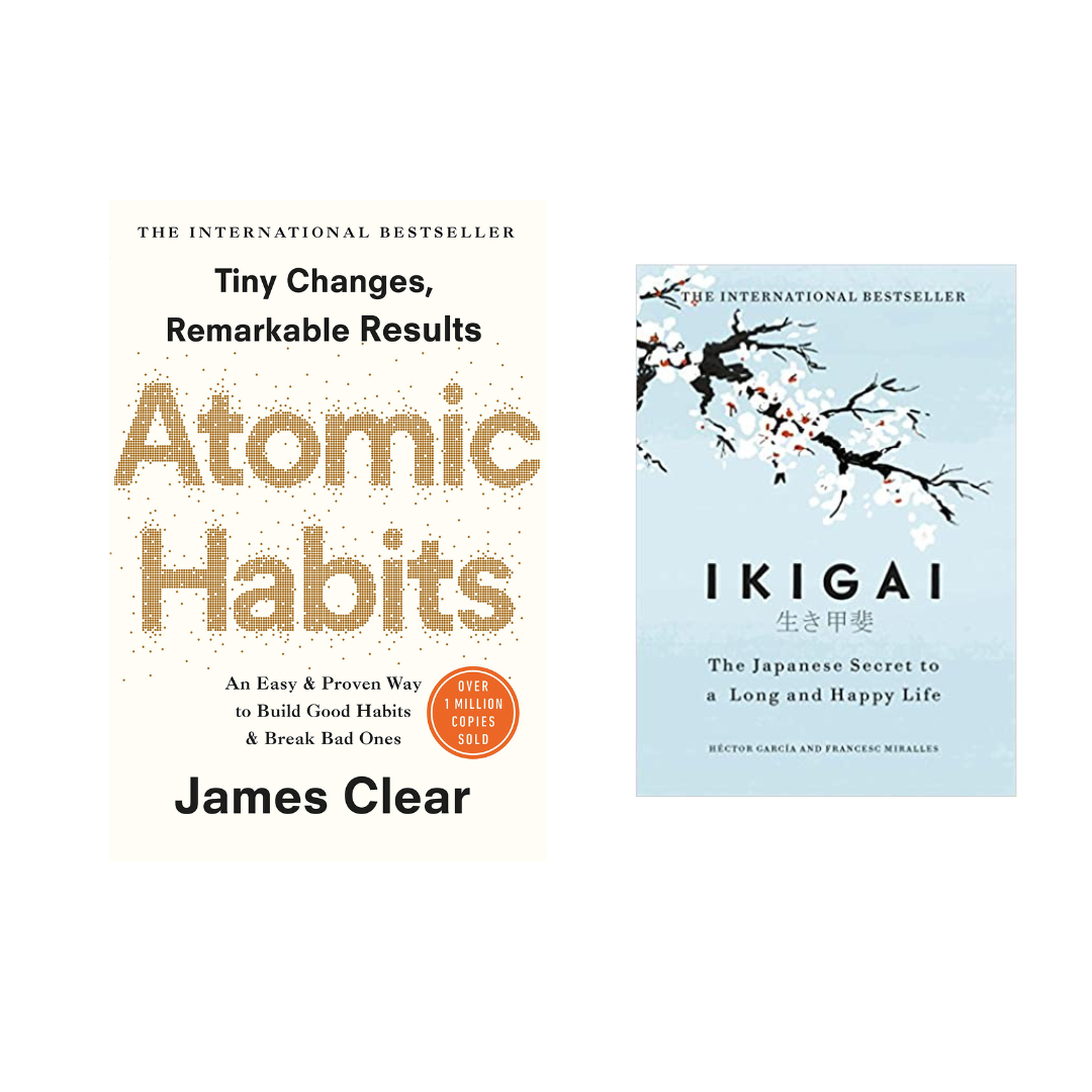 Buy Combo- Atomic Habits + Ikigai (Paperback)