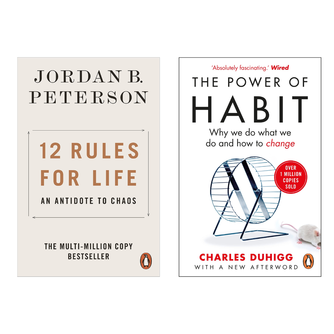 Buy Combo - 12 Rules For Life + The Power Of Habit (paperback)