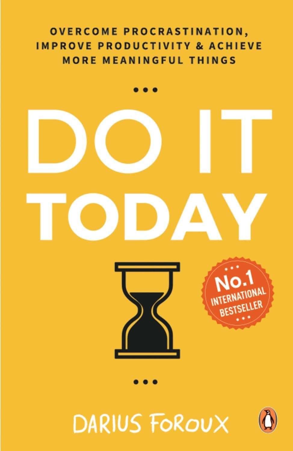 Buy Do It Today by Darius Foroux (paperback)
