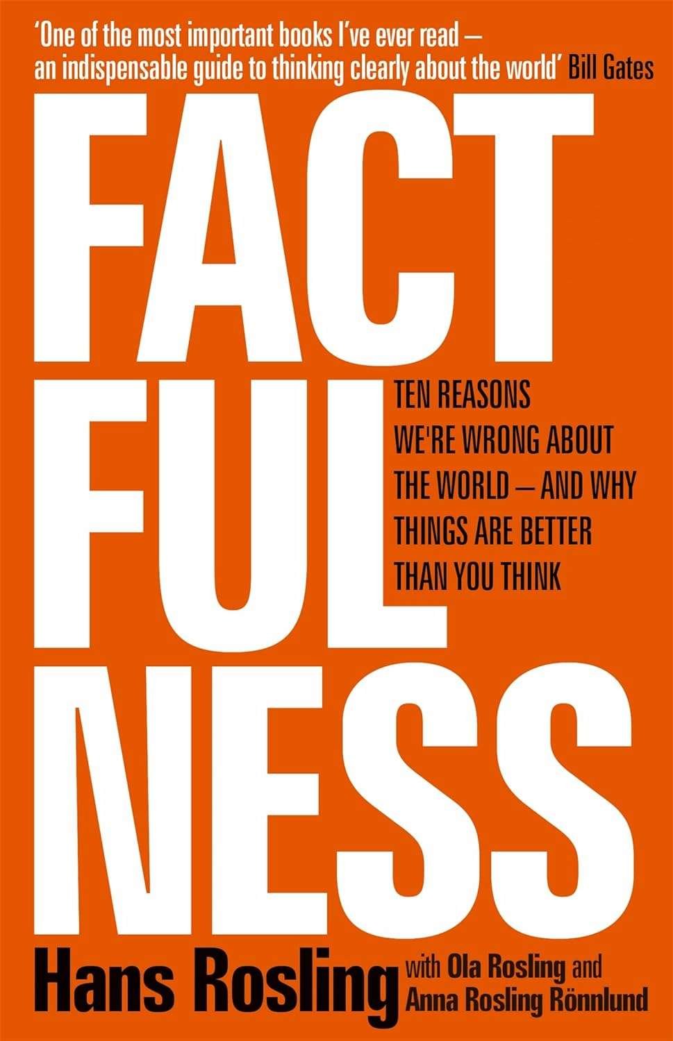 Buy Factfulness by Hans Rosling (paperback)