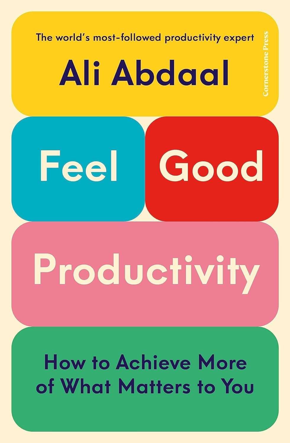 Buy Feel-Good Productivity by Ali Abdaal (paperback)