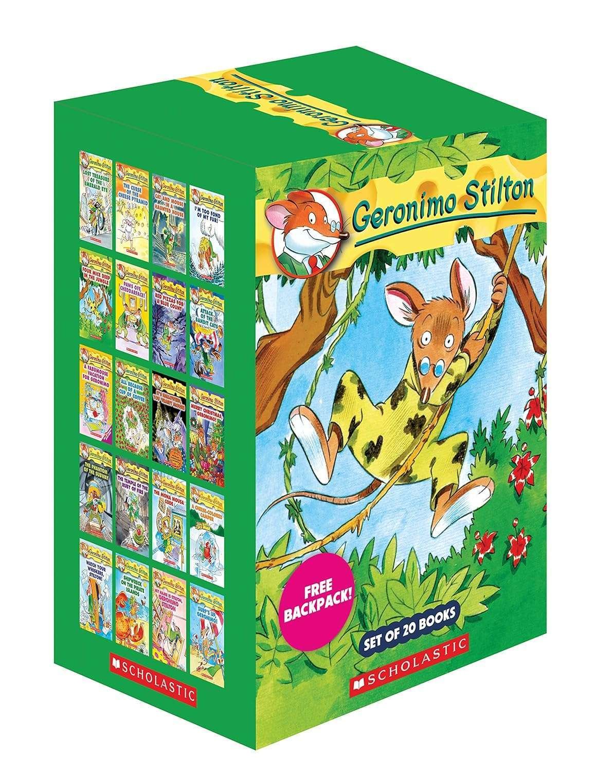Buy Geronimo Stilton (Set of 20 Books) by GERONIMO STILTON (paperback)