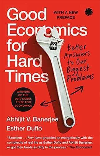 Buy Good Economics for Hard Times by Abhijit V Banerjee (paperback)