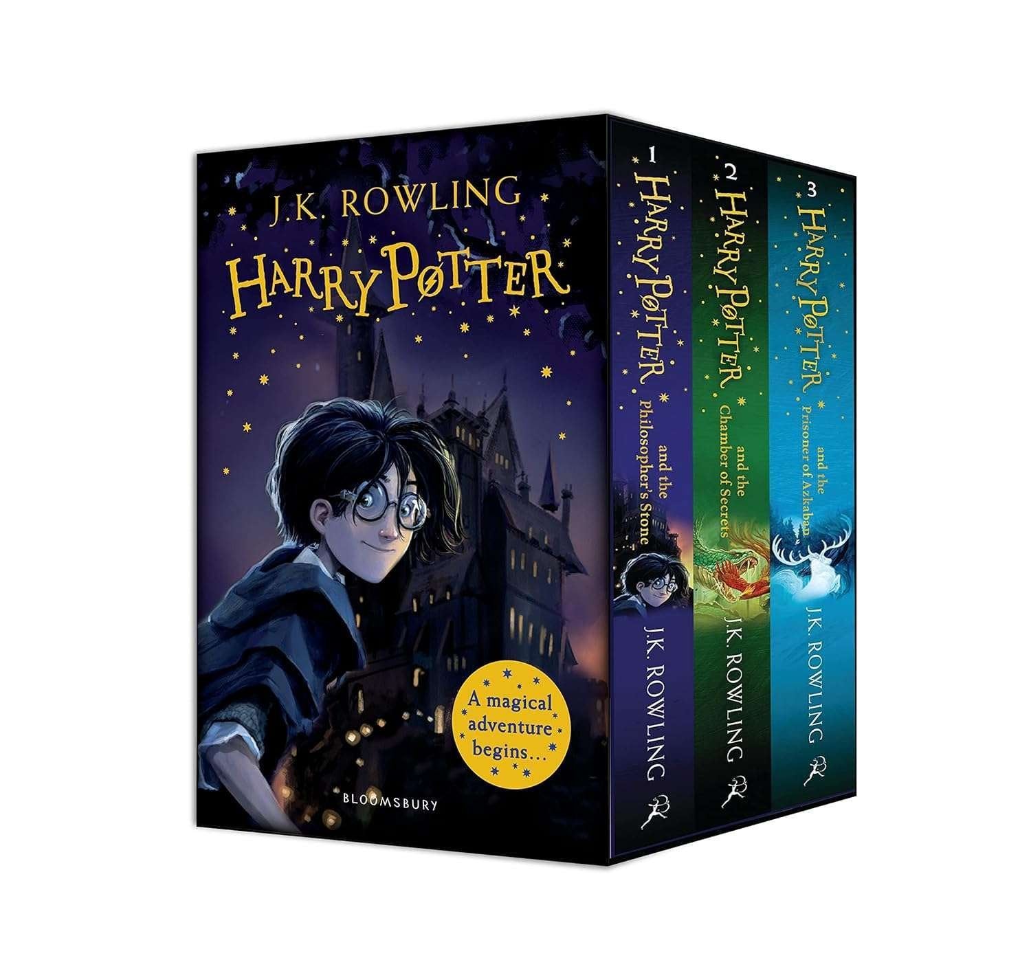 Buy Harry Potter 1–3 Box Set by J.K. Rowling (paperback)