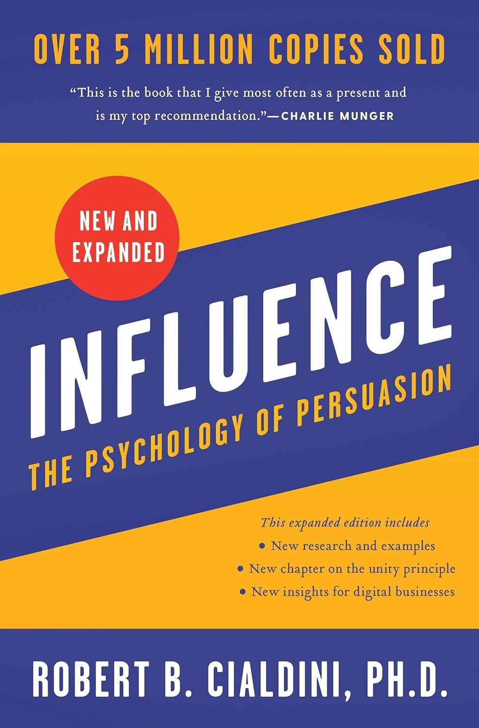 Buy Influence The Psychology of Persuasion by PhD Robert B. Cialdini  (paperback)
