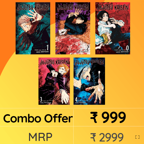 Buy Combo- Jujutsu Kaisen: Volumes 0 to 4 Comic (Paperback)-Gege Akutami