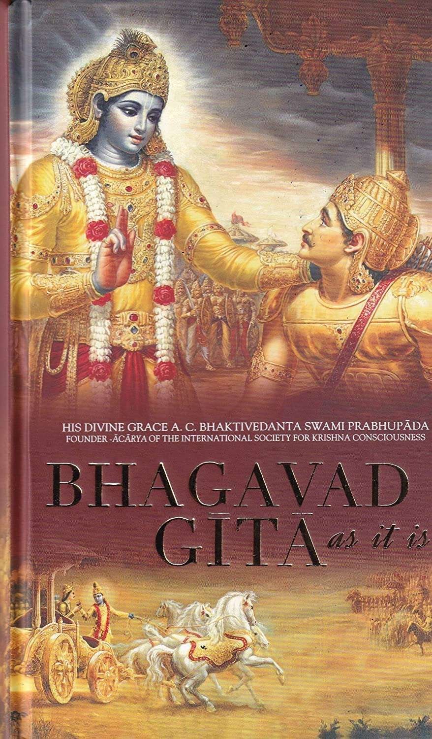 Buy Srimad Bhagwad Gita As It Is (Bhagavad Gita Yatha Rup) Hindi Edition (?????? ???? ????) ISKCON Hardcover With New Print by HDG A. C. Bhaktivedanta Swami Srila Prabhupada (hardcover