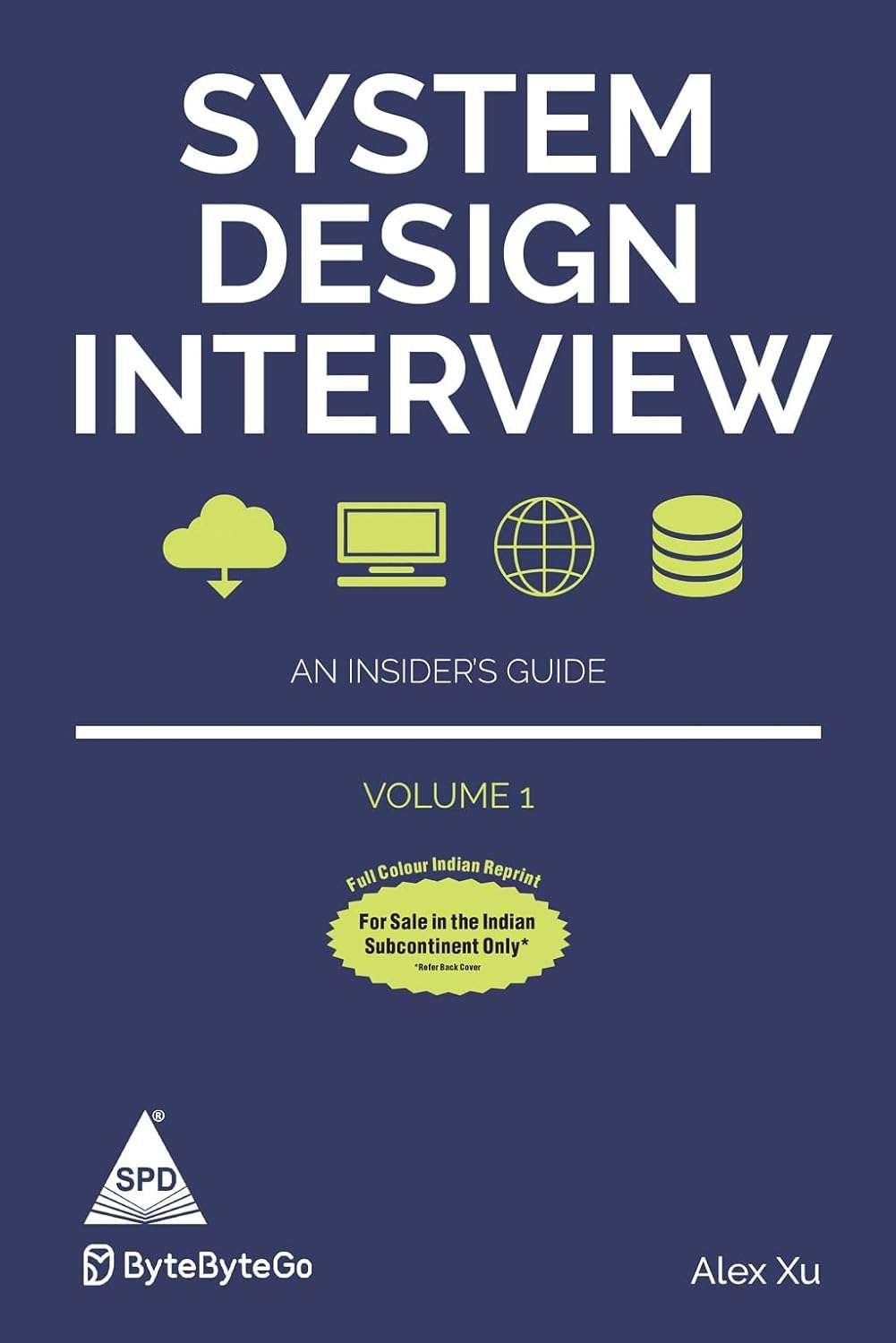 Buy System Design Interview Vol 1 by Alex Xu (paperback)