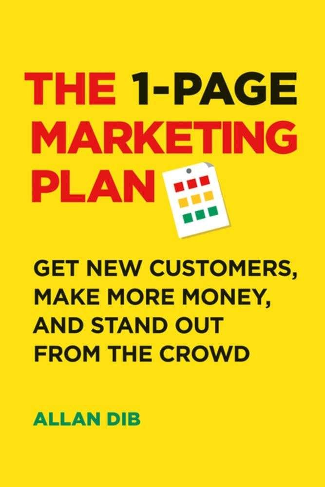 Buy The 1-Page Marketing Plan by Allan Dib (paperback)