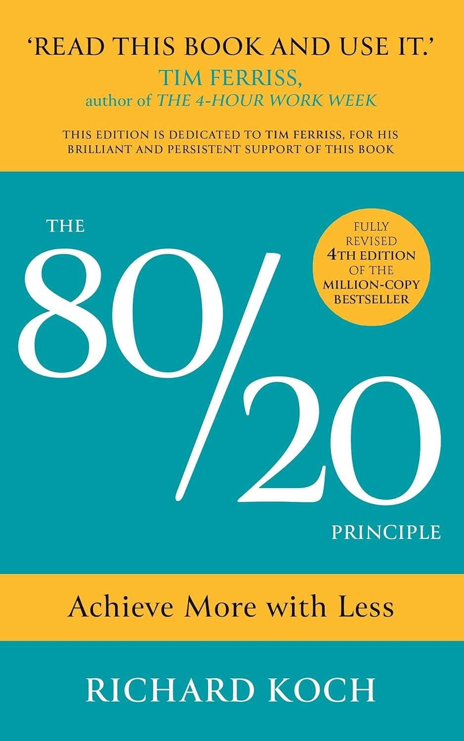 Buy The 80/20 Principle by Richard Koch (paperback)