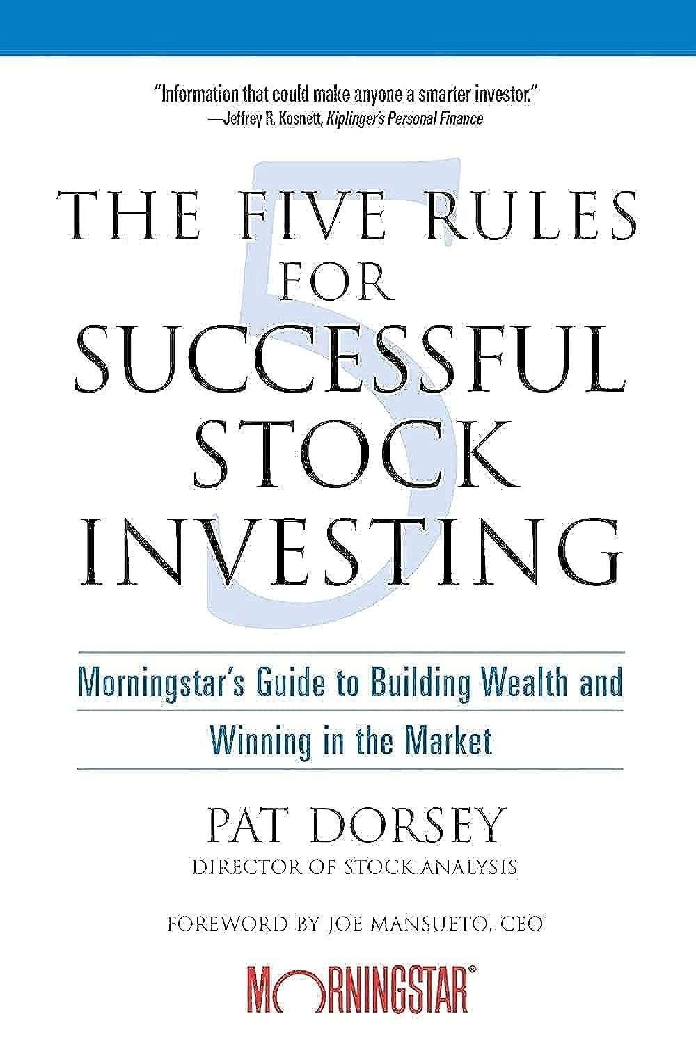 Buy The Five Rules for Successful Stock Investing by Pat Dorsey (paperback)