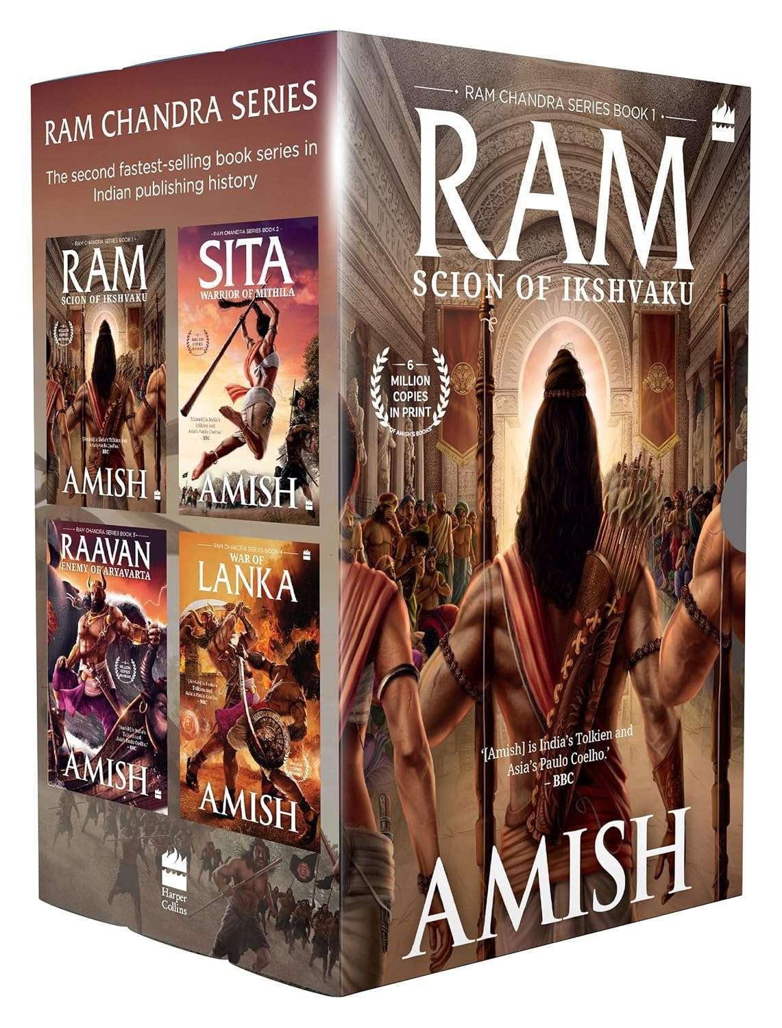 Buy The Ram Chandra Series Boxset of 4 Books by Amish Tripathi (paperback)