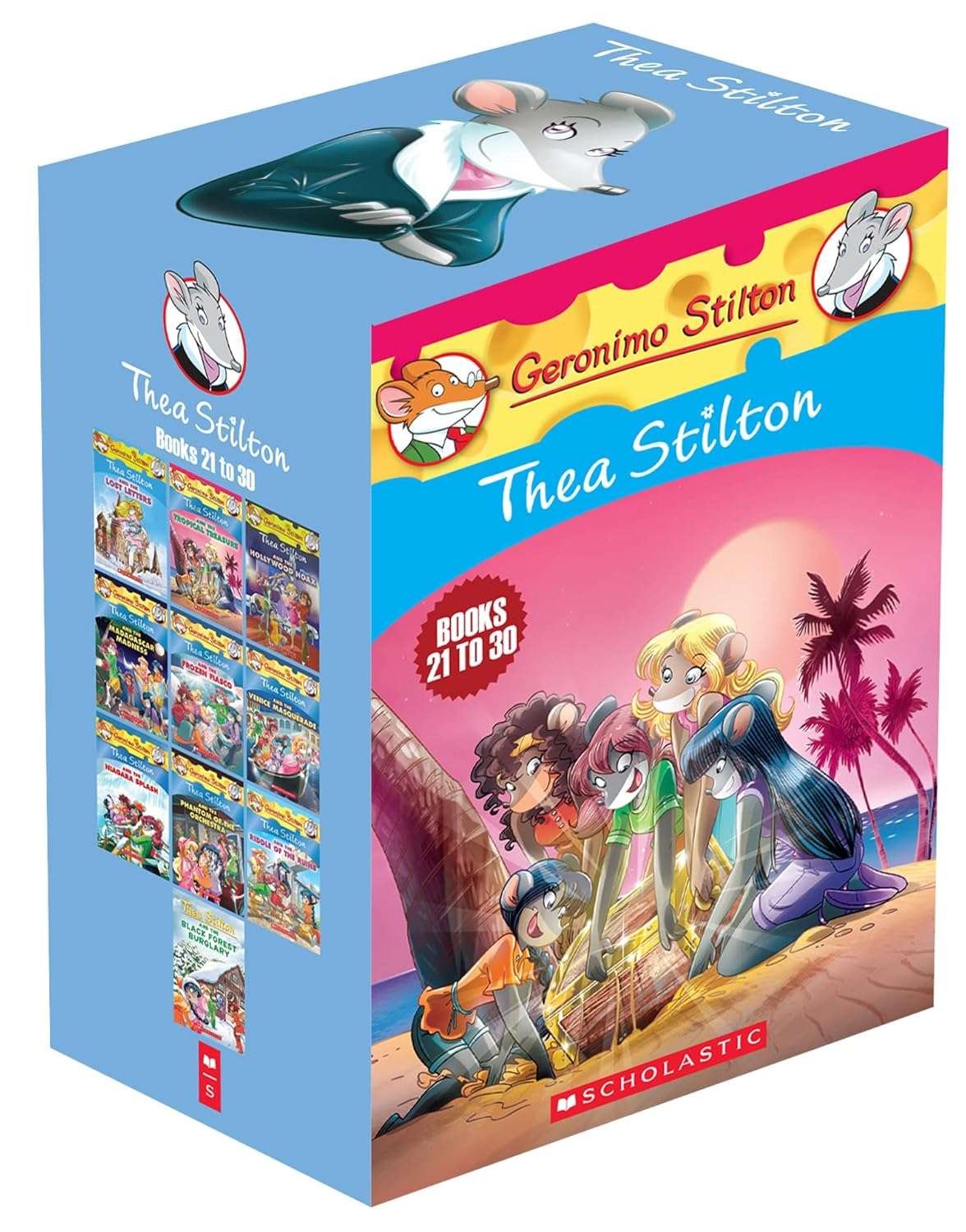 Buy Thea Stilton Box Set (Books 21 to 30) by Thea Stilton (paperback)