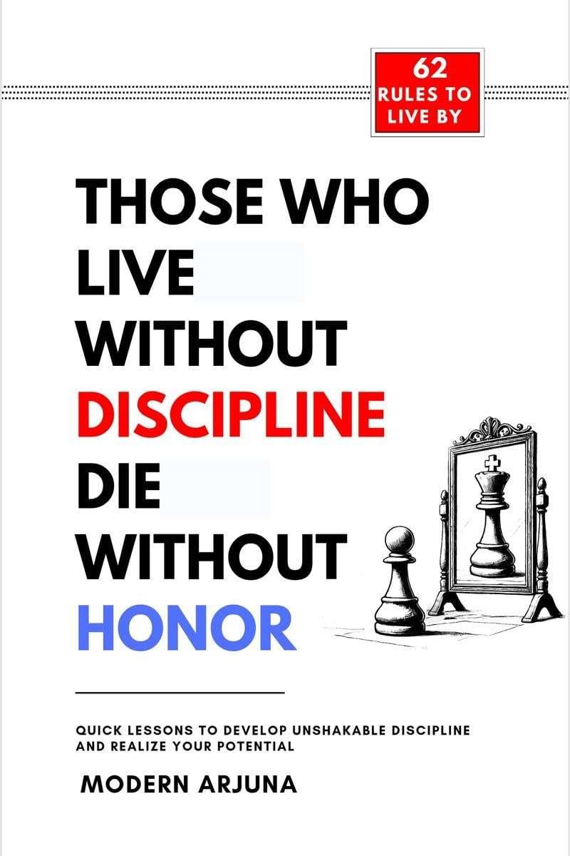 Buy Those Who Lives Without Discipline Dies Without Honor by Modern Arjuna  (Paperback)