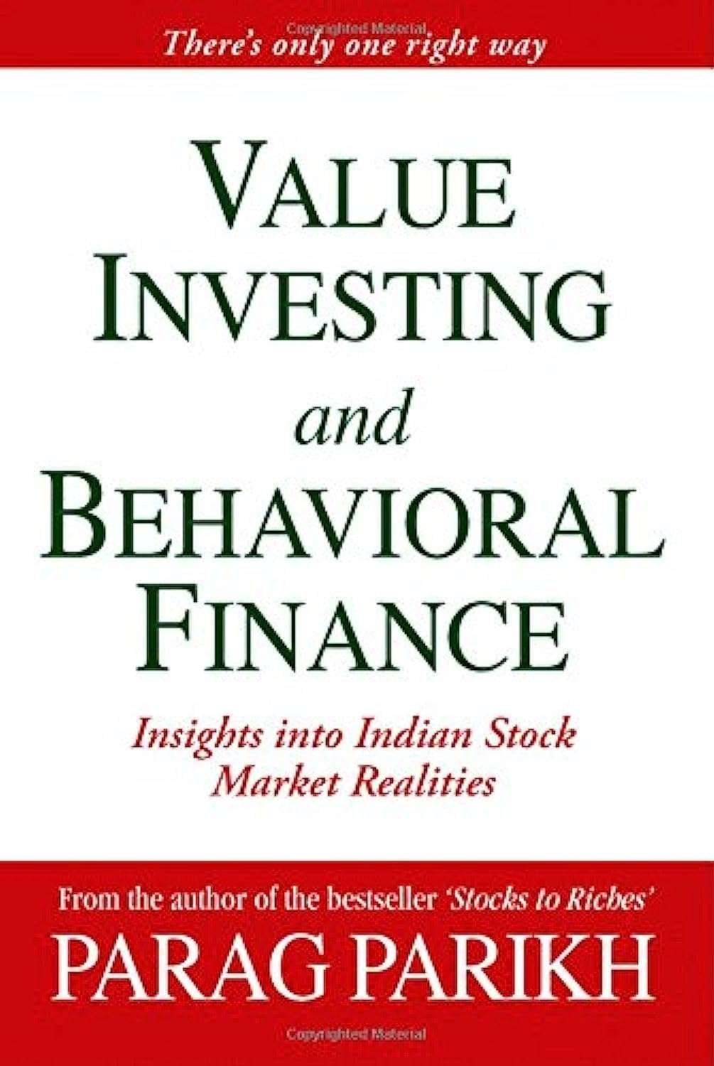 Buy Value Investing and Behavioral Finance  by Parag Parikh (paperback)