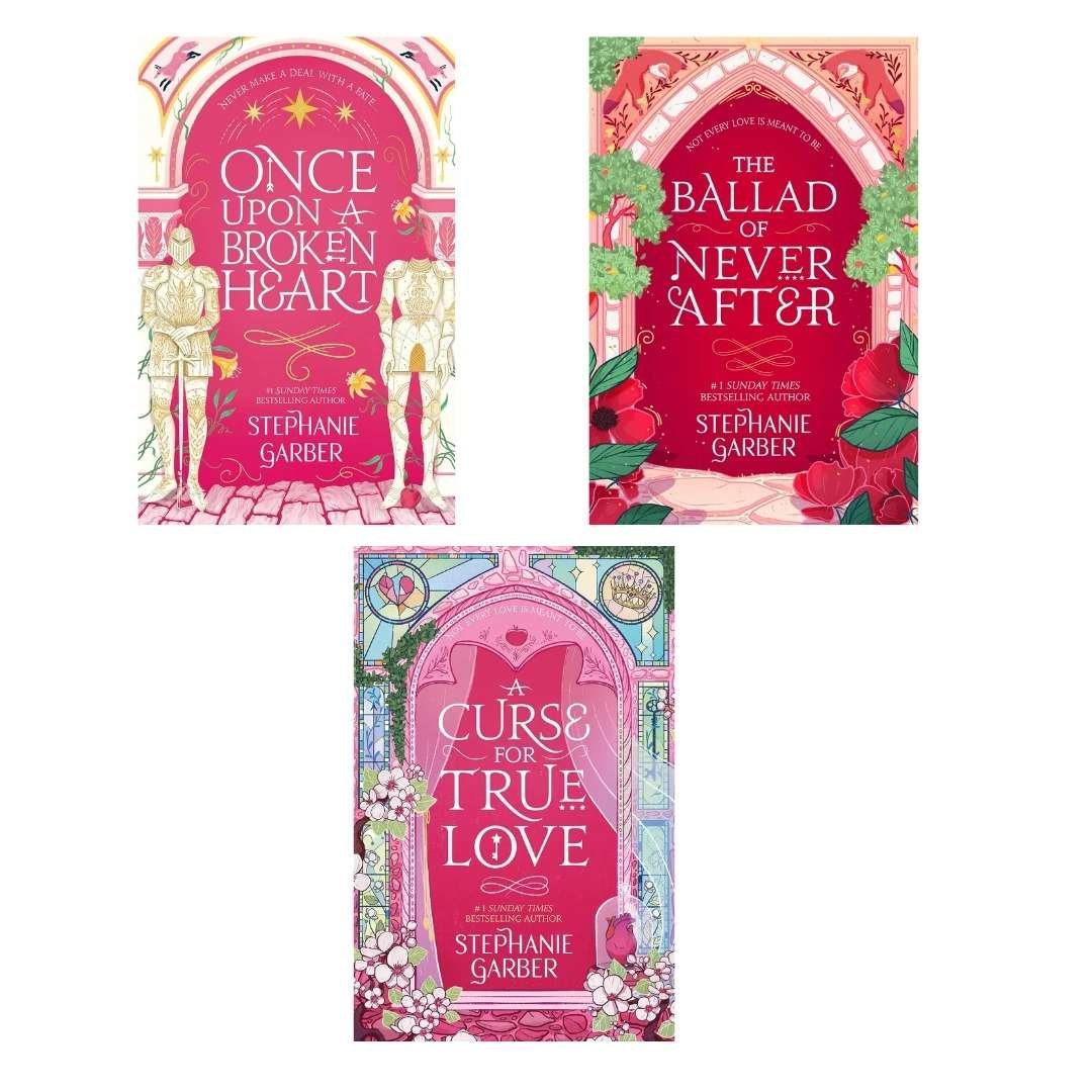 Buy Combo- Once Upon A Broken Heart + The Ballad of Never After + A Curse For True Love by Stephanie Garber  [Paperback